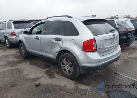 2012 Ford Edge Se из США, поврежденный, VIN 2FMDK3GC3CBA72998
